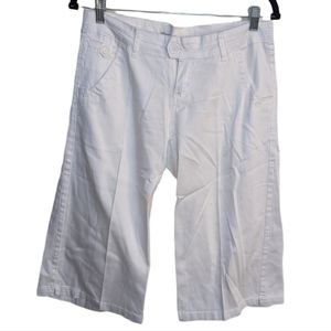 Touch Me White Crop Pants 👖✨ Size 5/6